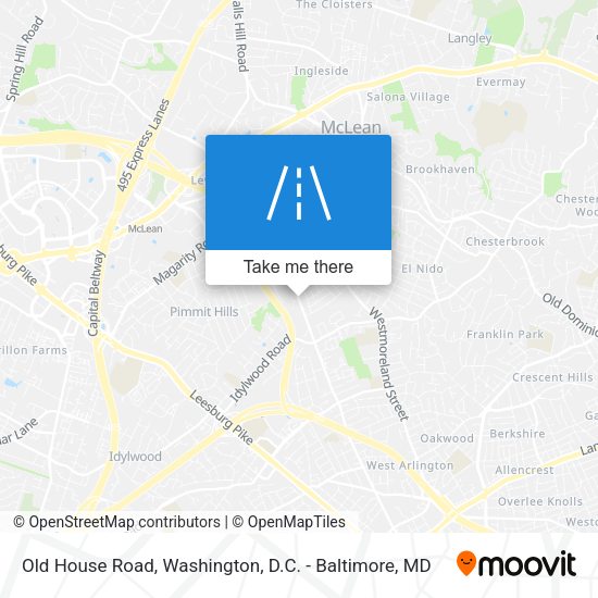 Mapa de Old House Road