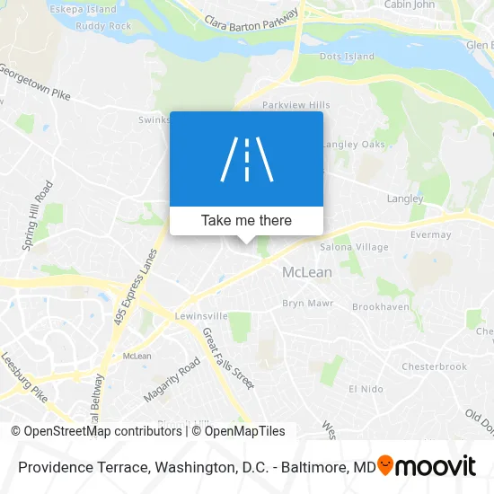 Providence Terrace map