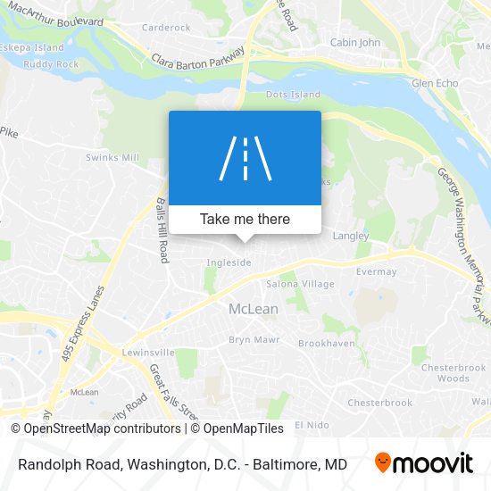Mapa de Randolph Road