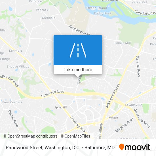 Mapa de Randwood Street