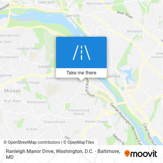 Ranleigh Manor Drive map