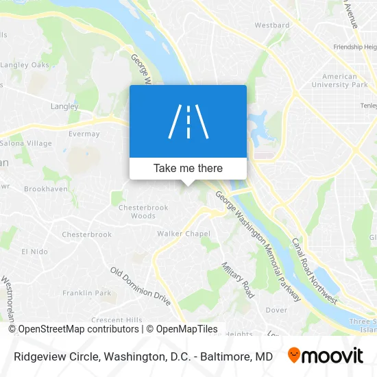 Ridgeview Circle map