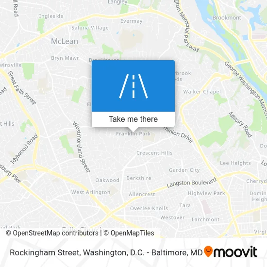 Rockingham Street map