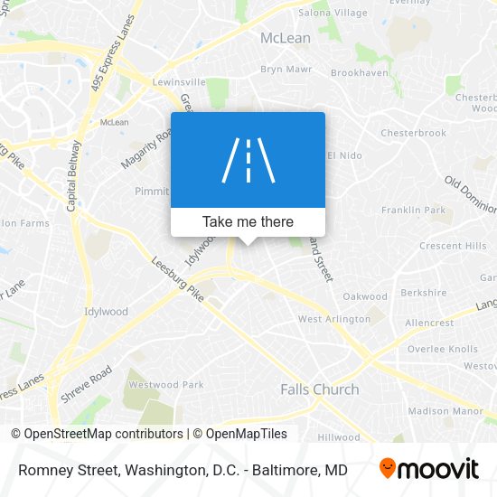 Romney Street map
