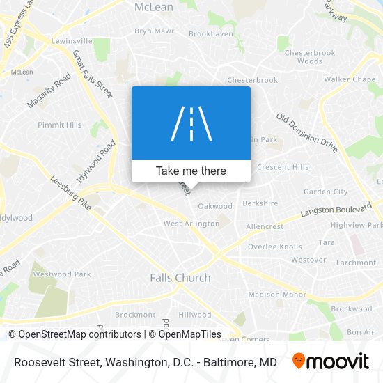 Roosevelt Street map