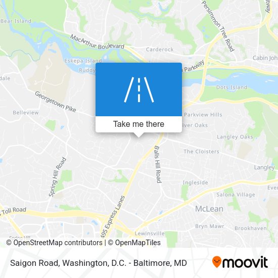 Saigon Road map