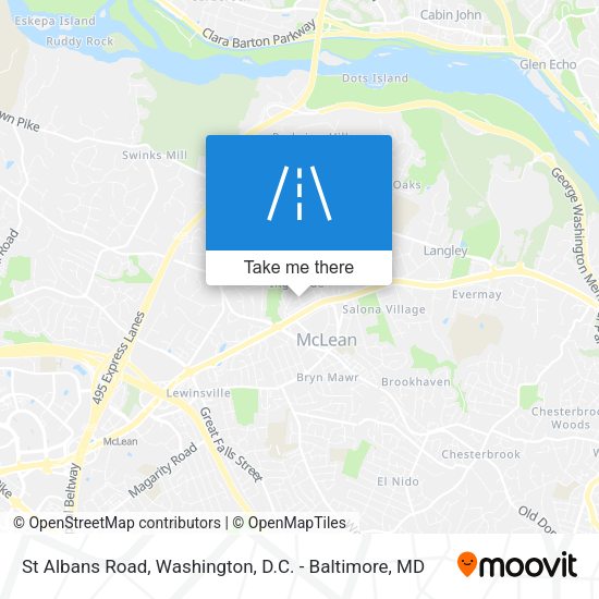 St Albans Road map