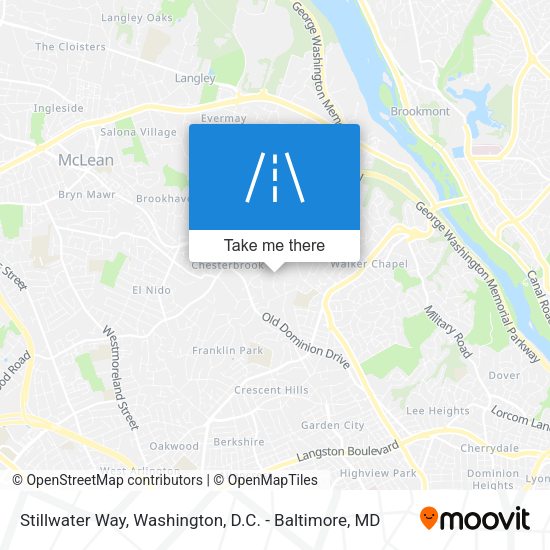 Stillwater Way map