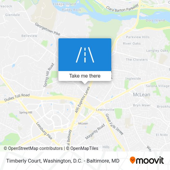 Timberly Court map