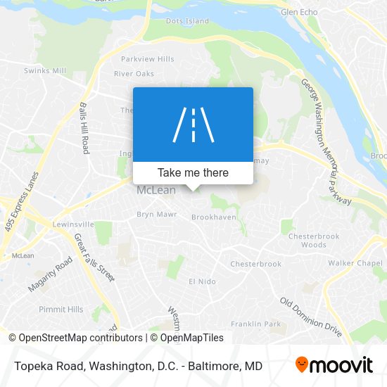 Mapa de Topeka Road