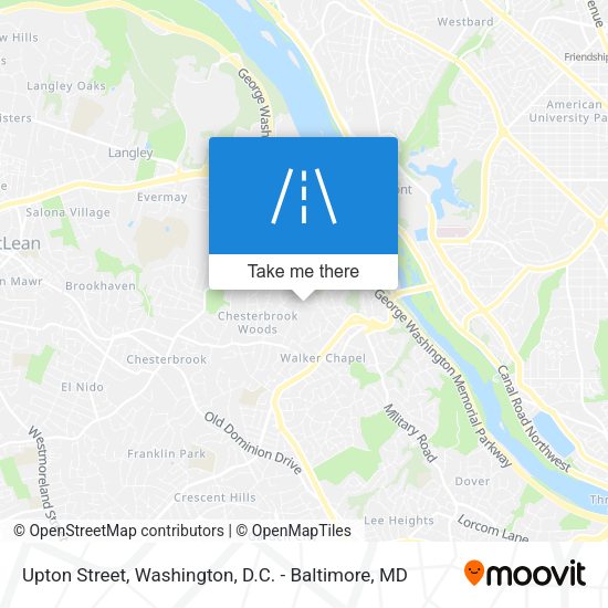 Mapa de Upton Street