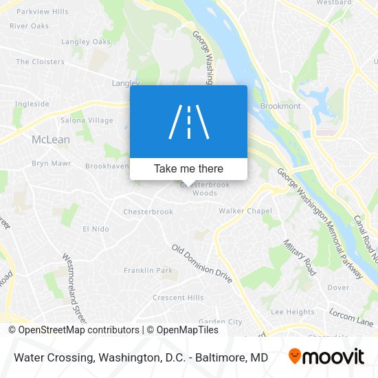 Water Crossing map
