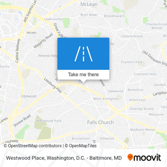 Westwood Place map