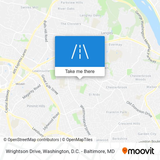 Wrightson Drive map