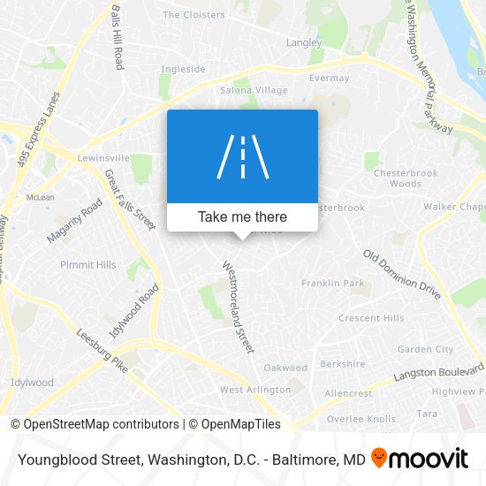 Mapa de Youngblood Street