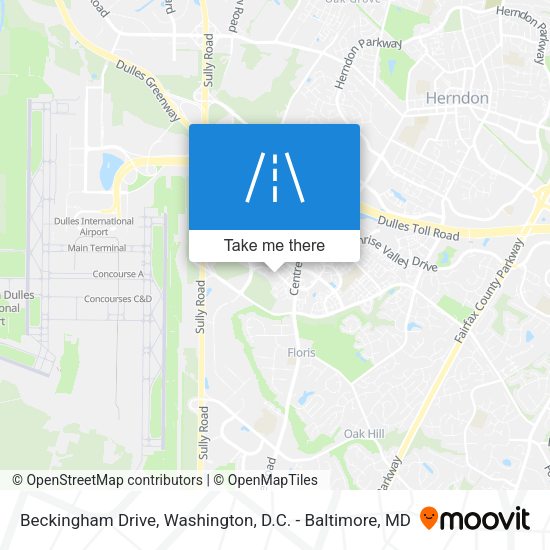 Beckingham Drive map