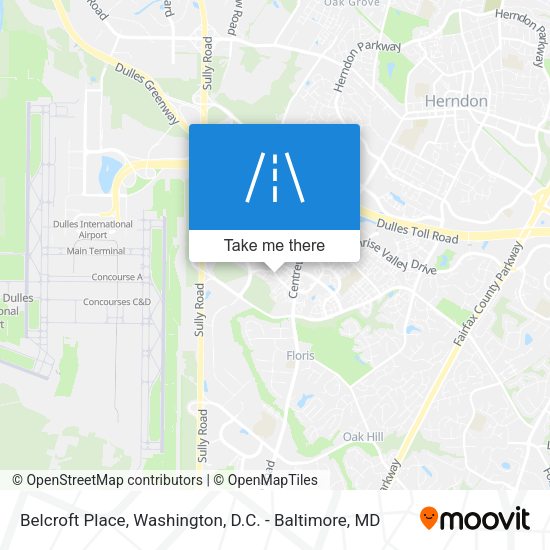 Belcroft Place map