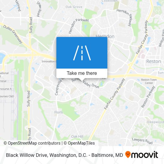 Mapa de Black Willow Drive