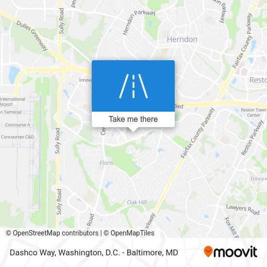 Dashco Way map