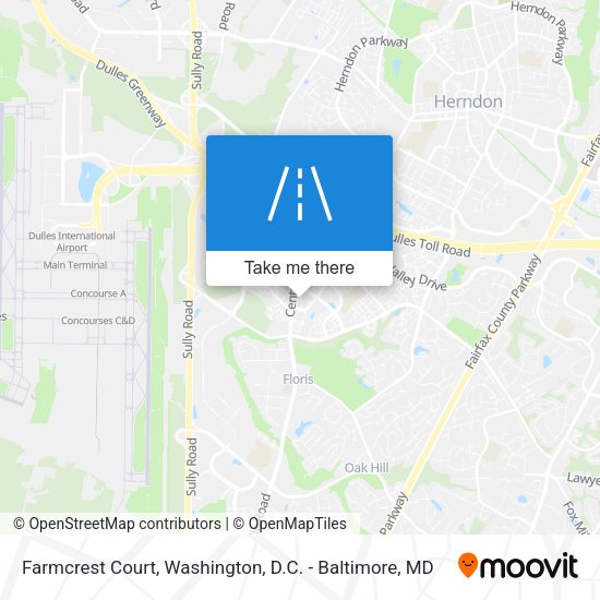 Farmcrest Court map