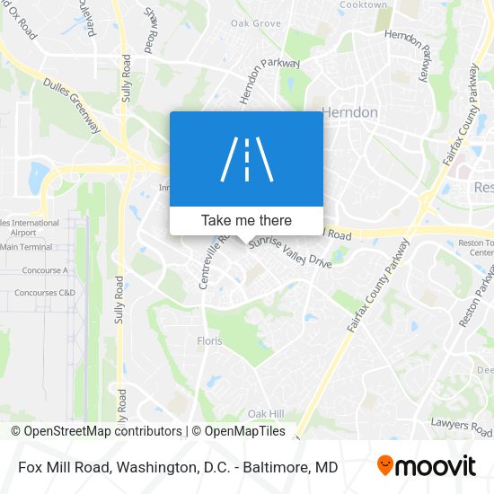 Mapa de Fox Mill Road
