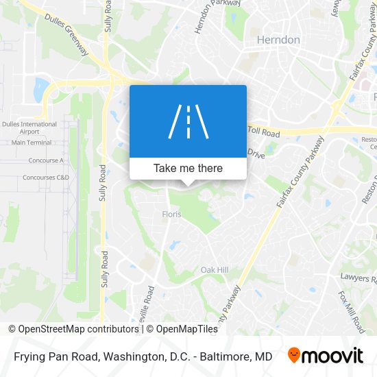 Frying Pan Road map