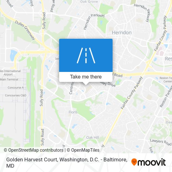 Golden Harvest Court map