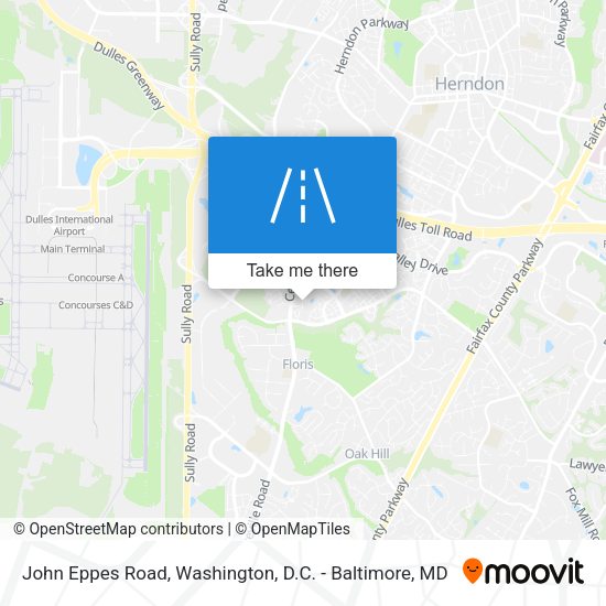 Mapa de John Eppes Road