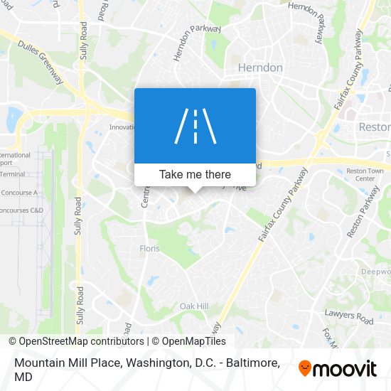 Mapa de Mountain Mill Place