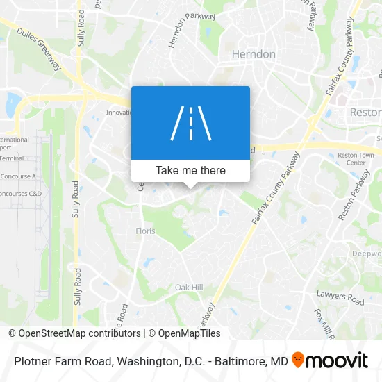 Plotner Farm Road map