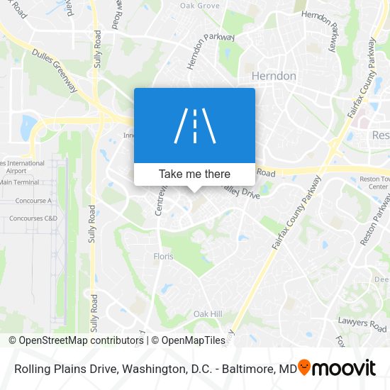 Rolling Plains Drive map