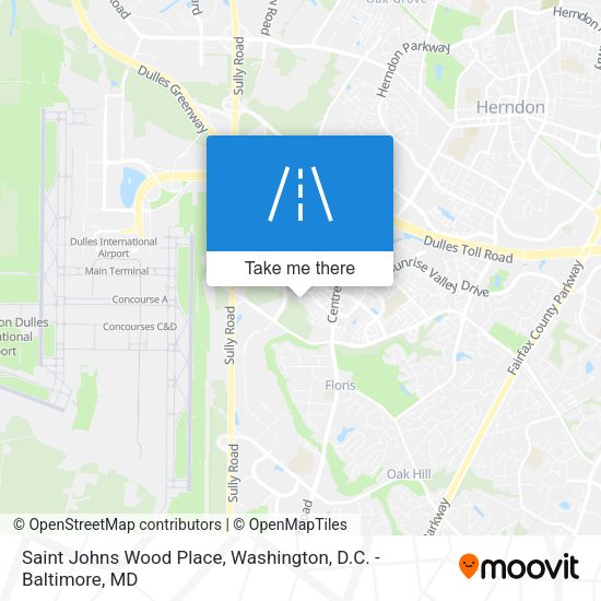 Saint Johns Wood Place map