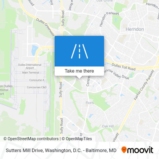 Sutters Mill Drive map