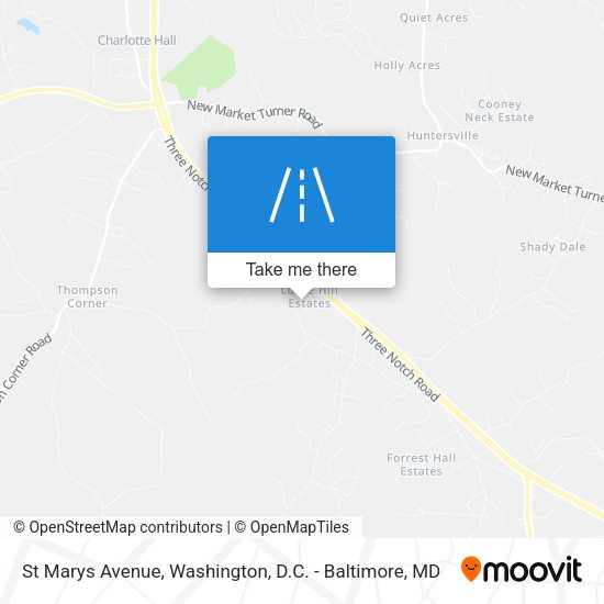 St Marys Avenue map