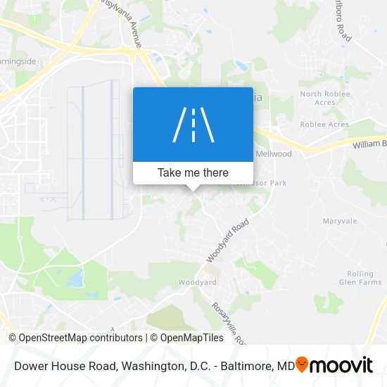 Mapa de Dower House Road