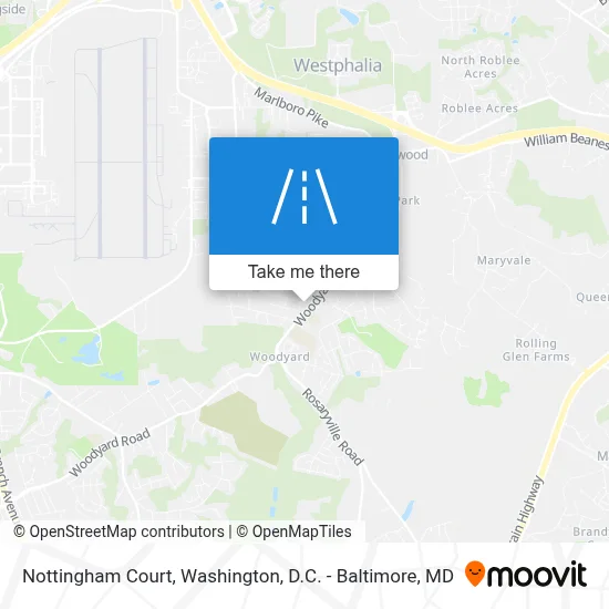 Nottingham Court map