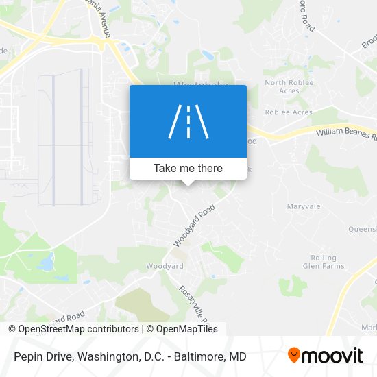 Pepin Drive map