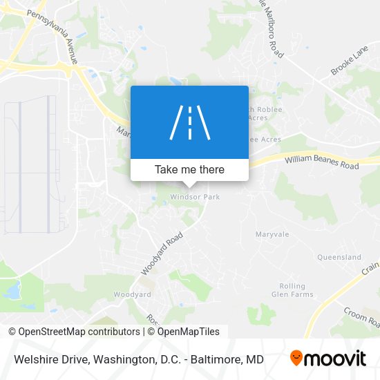 Mapa de Welshire Drive