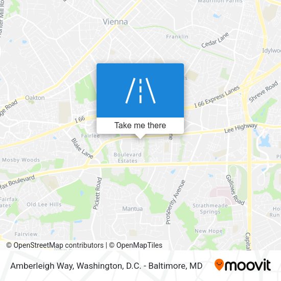 Amberleigh Way map
