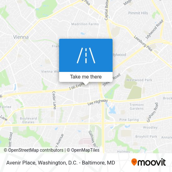 Avenir Place map
