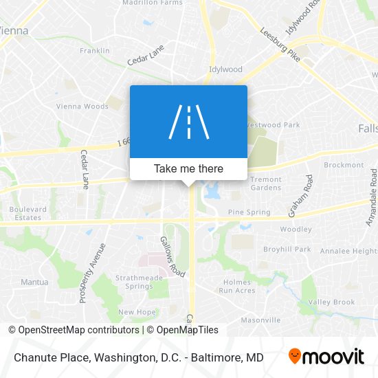 Chanute Place map