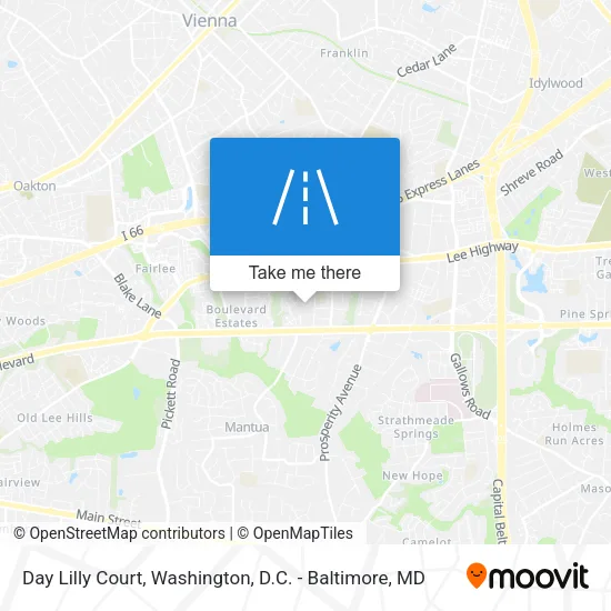 Day Lilly Court map