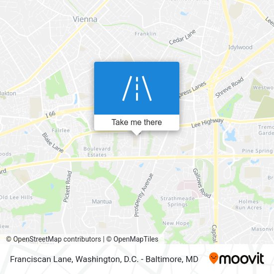 Mapa de Franciscan Lane