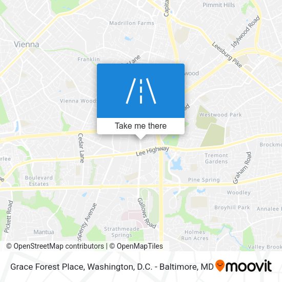 Mapa de Grace Forest Place