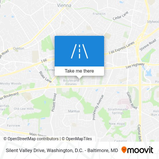 Mapa de Silent Valley Drive