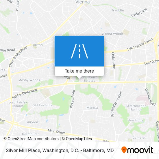Silver Mill Place map