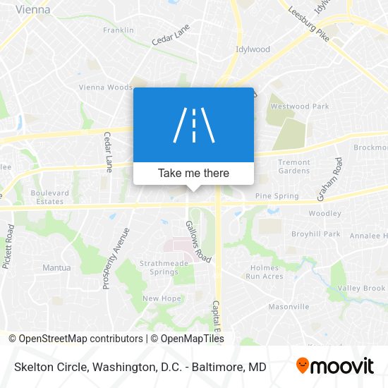 Skelton Circle map