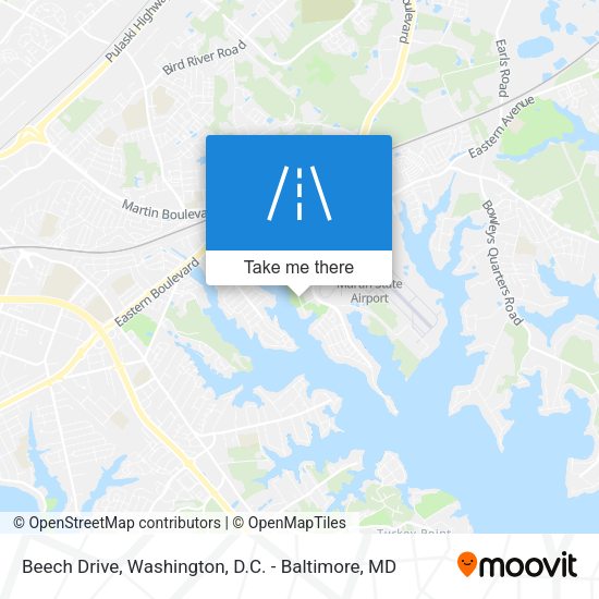 Mapa de Beech Drive