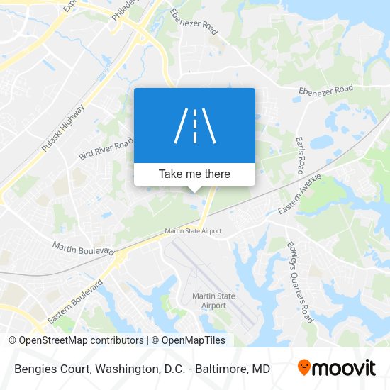 Bengies Court map
