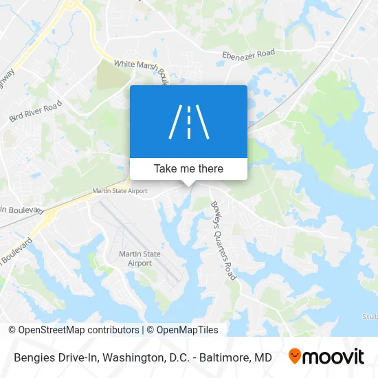 Bengies Drive-In map